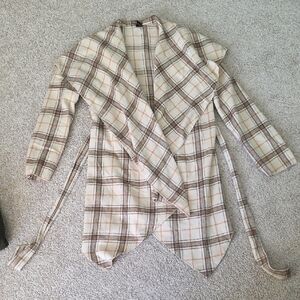 Belted Poncho Type Jacket - Brand New